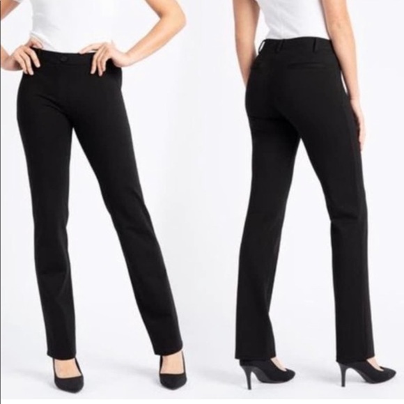 Betabrand Pants - Betabrand LONG small Dress Pant Yoga Pant Black style W0076-BK